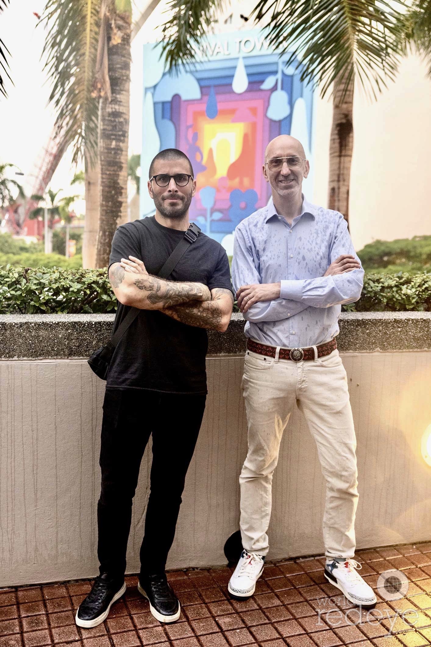 Typoe Transforms the Carnival Tower at the Arsht Center